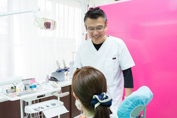 天野歯科医院では患者さんへのカウンセリングを大切にしています